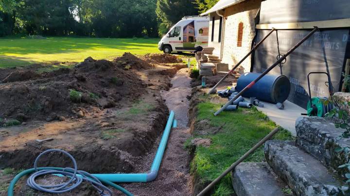 Réseau d’assainissement La Vespière Friardel