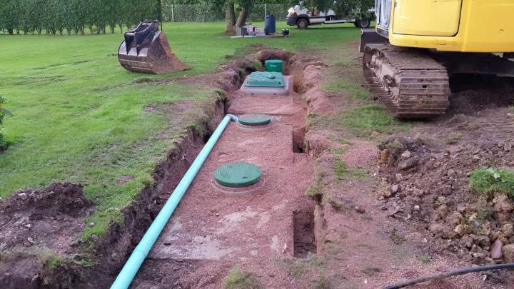 Réseau d’assainissement La Vespière Friardel